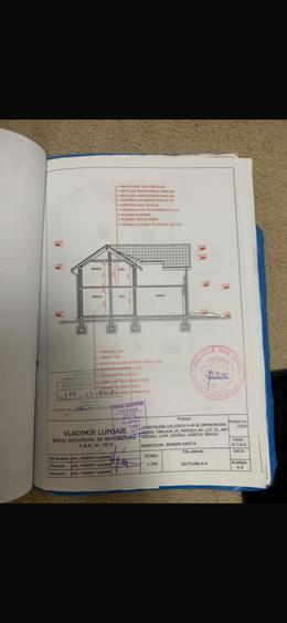 De vanzare casa la rosu in Cazasu constructie 2021 - 8