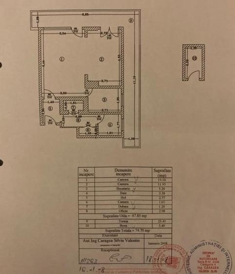 Apartament doua camere Calea Victoriei - 12