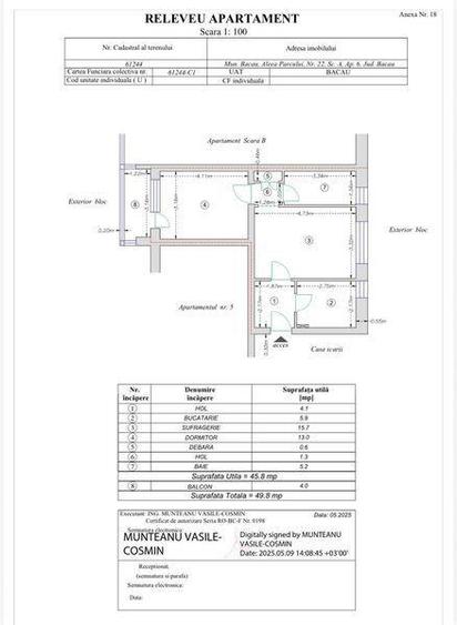 Apartament Aleea Parcului 2 camere 50mp (proprietar) - 8