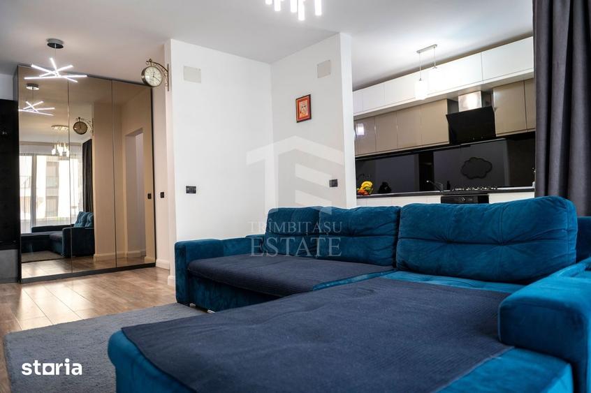Apartament cu 3 camere, mobilat în Tomis Nord
