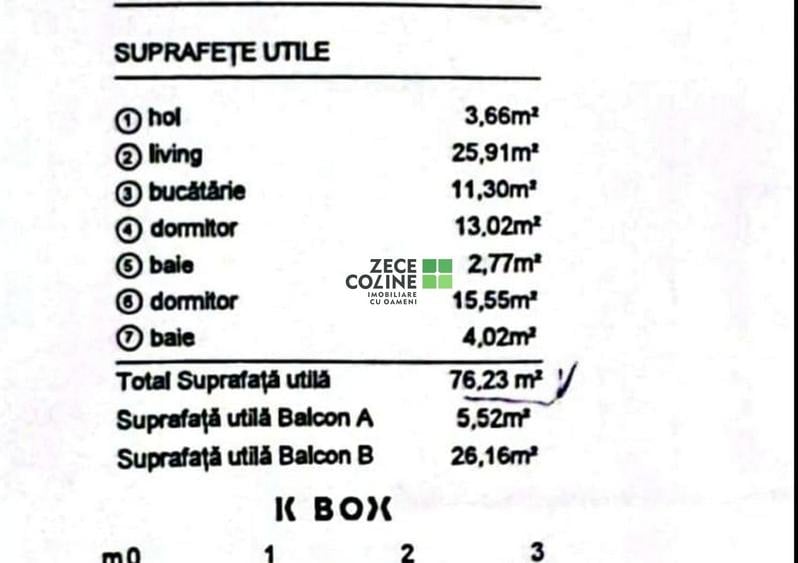 Silk District, Penthouse, 3 camere, bucatarie inchisa, 2 terase - 6