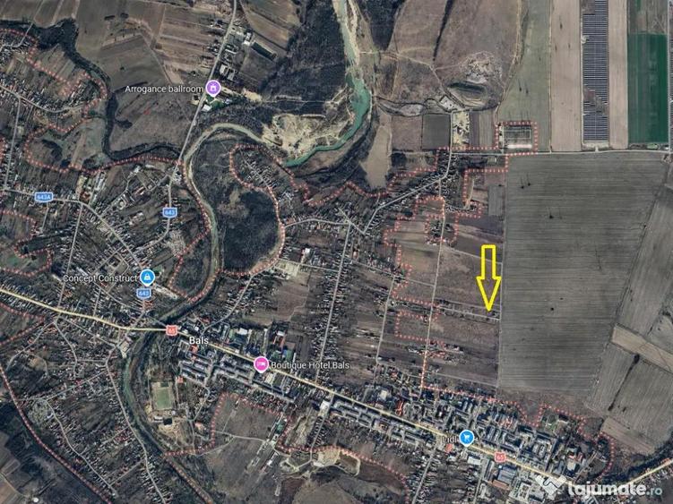 Se vand doua parcele de teren a cate 520 mp fiecare, situate pe strada Luncii - 1