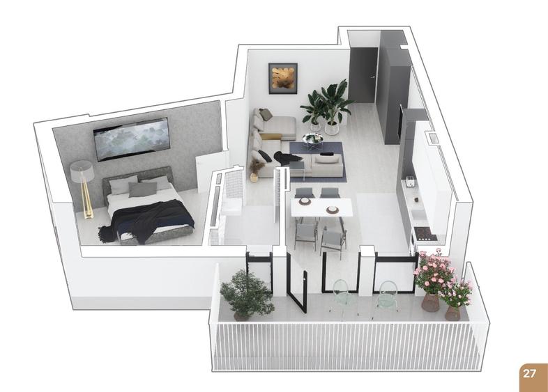 Ultimele apartamente in Sunbelt Sevil-Zona Mehala / Torontalului. - 5