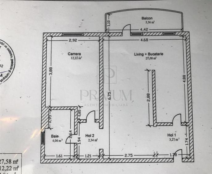 Aradului - 2 Camere - Etaj 1 cu LIFT - Bloc nou - Centrala termica proprie - Loc - 9