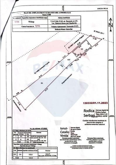 Teren intravilan 1000 mp cu cladire de vanzare Slobozia Moara - 9