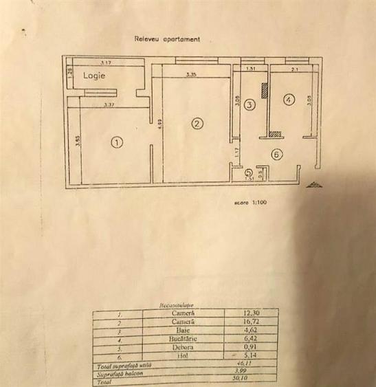 2 CAM PODU ROS PALAS CANTEMIR FARA RISC ETAJ INTERMEDIAR - 8