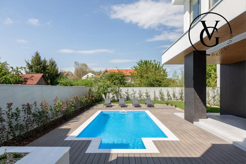 Vila cu 5 camere si piscina incalzita in Pipera - 15