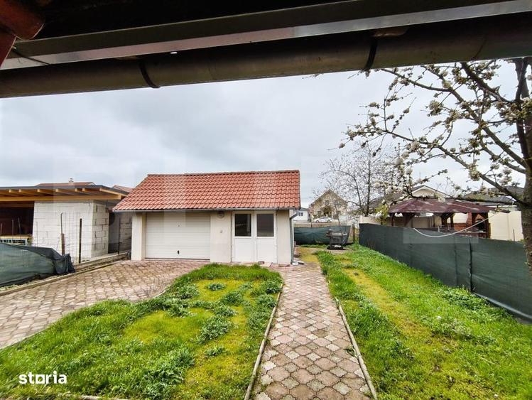 Casa de inchiriat Nojorid, 120 mp, curte 500 mp, garaj - 2