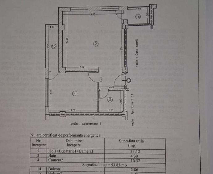 Apartament 2 camere zona Primo - 1