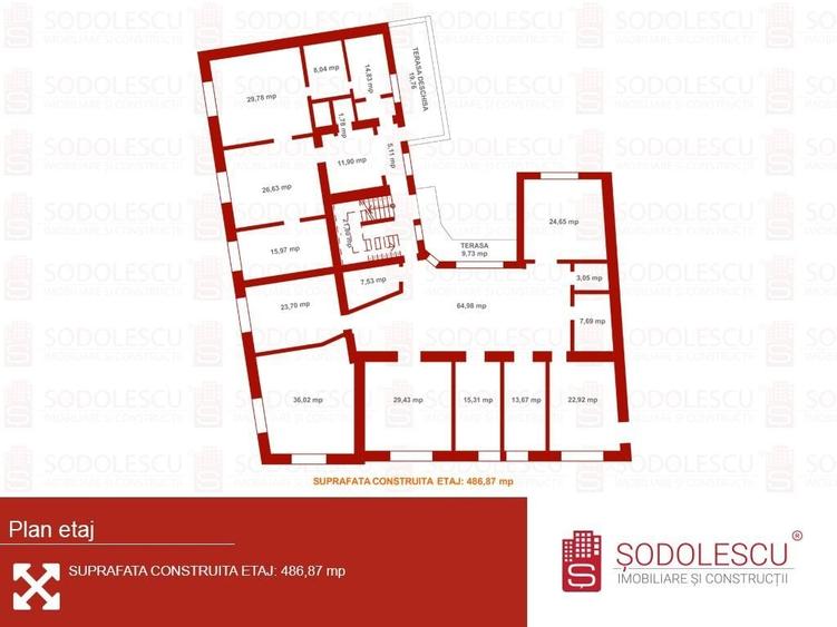 Imobil pretabil cladire de birouri, clinica medicala - Central - 5