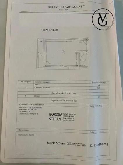 Studio elegant cu parcare Hanul Cu Peste - 1