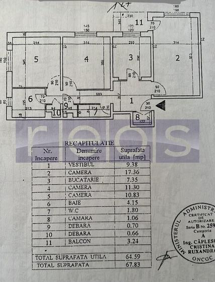 VANZARE 3 CAMERE  DECOMANDAT DRISTOR - 18
