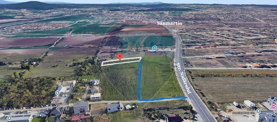 Teren 2464 mp proximitate cartier Nufarul, Oradea, de v?... - 5