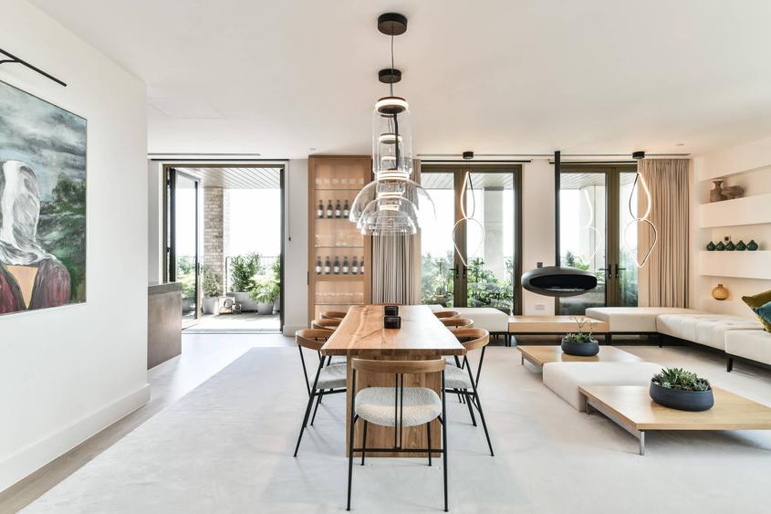 PENTHOUSE-4 CAMERE-TERASA 134MP-ZONA LINISTITA DE CASE-METROU APARATORII PATRIEI - 4