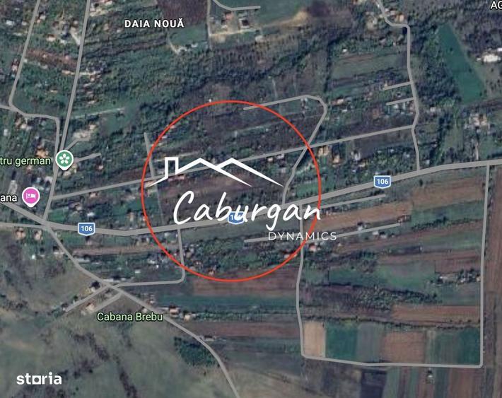 Teren intravilan, 260mp, deschidere 13m, Daia noua - 2