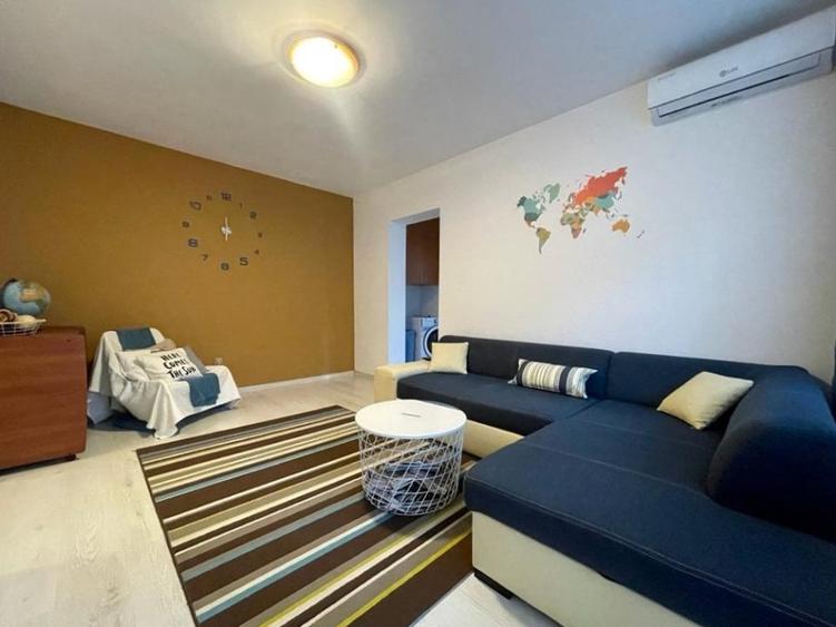 Tomis II, apartament cochet cu 2 camere, mobilat si utilat, etaj 1 - 5