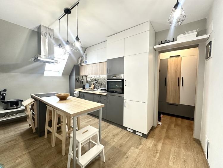 Apartament mobilat cu gust, 2 camere, 54 mp utili - mansarda, zona Dacia - 1