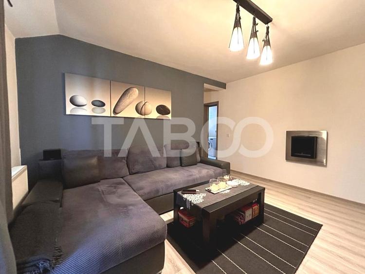 Apartament de vanzare 2 camere mobilat utilat balcon parcare Selimbar - 3