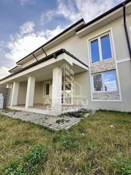 Duplex cu perete dublu 4 camere, complet finalizat la asfalt Chisoda. - 35