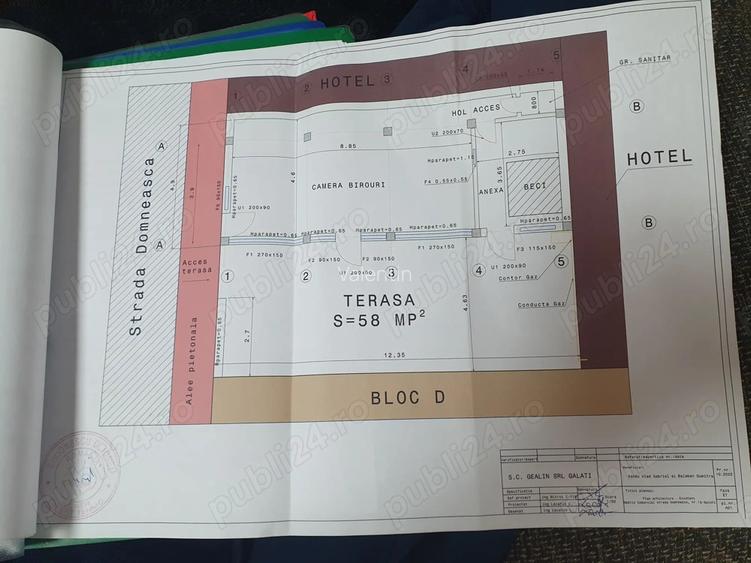 Vand spatiu comercial str Domnesca Galati KM O Vand spatiu comercial str Domnesca Galati KM O