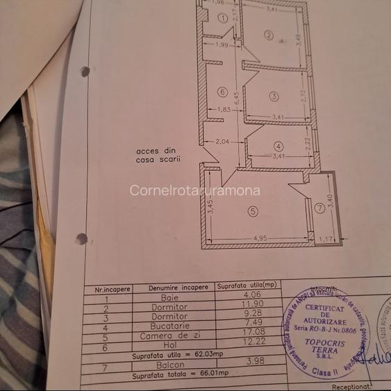 Vând apartament 3 camere Icil Vând apartament 3 camere Icil
