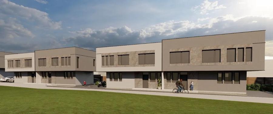 Casa cuplată 4 camere in florești, 92 mp utili, teren 200 mp - 3