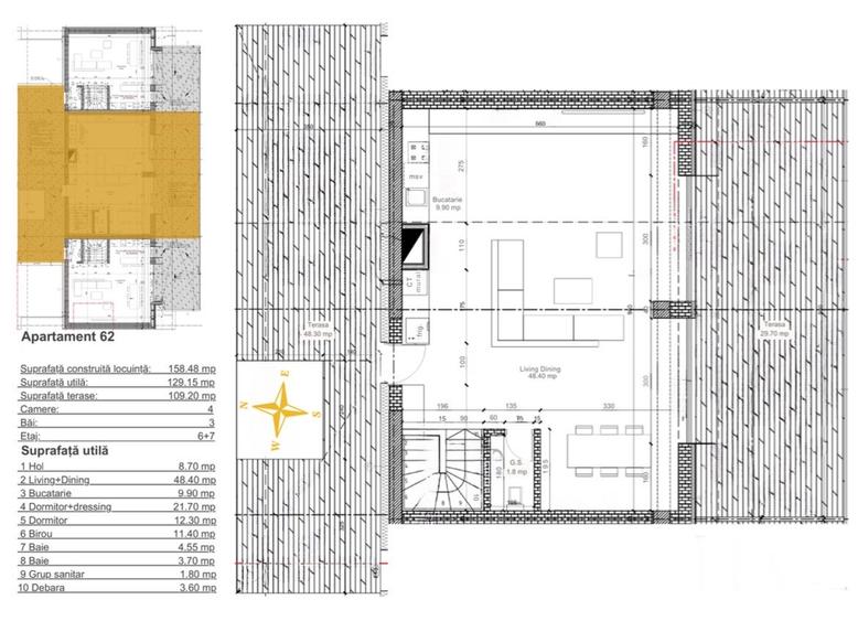 Oferta duplex 4 camere zona Aviatiei - Pod Baneasa - 15