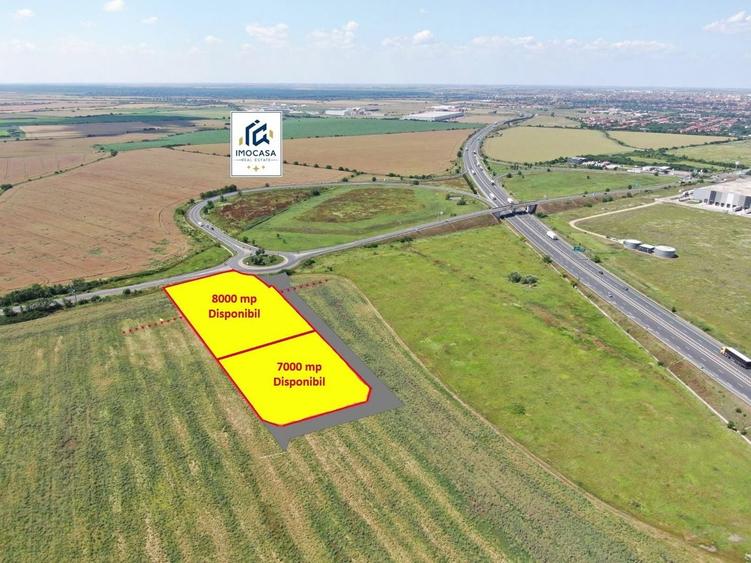 Teren intravilan cu potenzial Arad Sud, DN69, A1, Spălătorie, Service. - 1