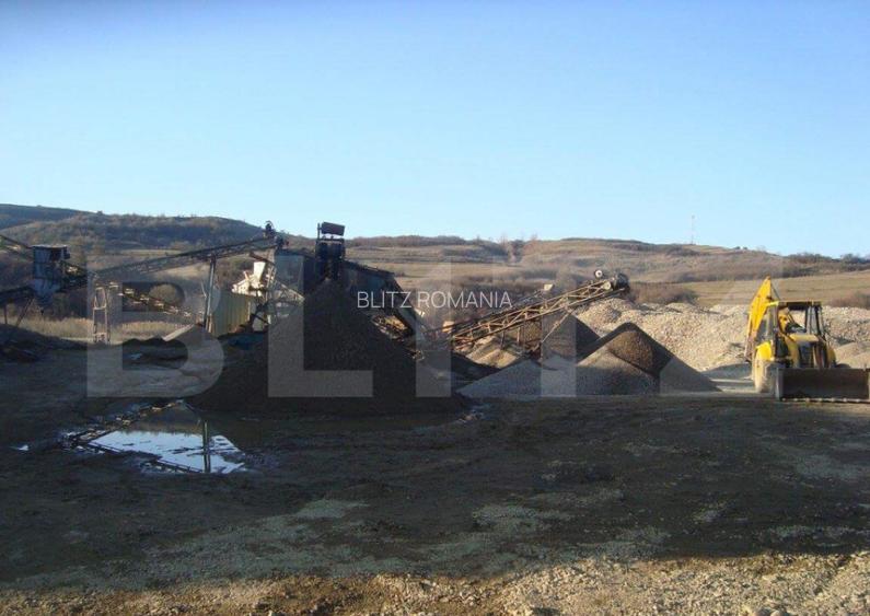 Balastiera functionala,utilaje,hala,6 hectare de teren,zona Balastiera functionala,utilaje,hala,6 hectare de teren,zona