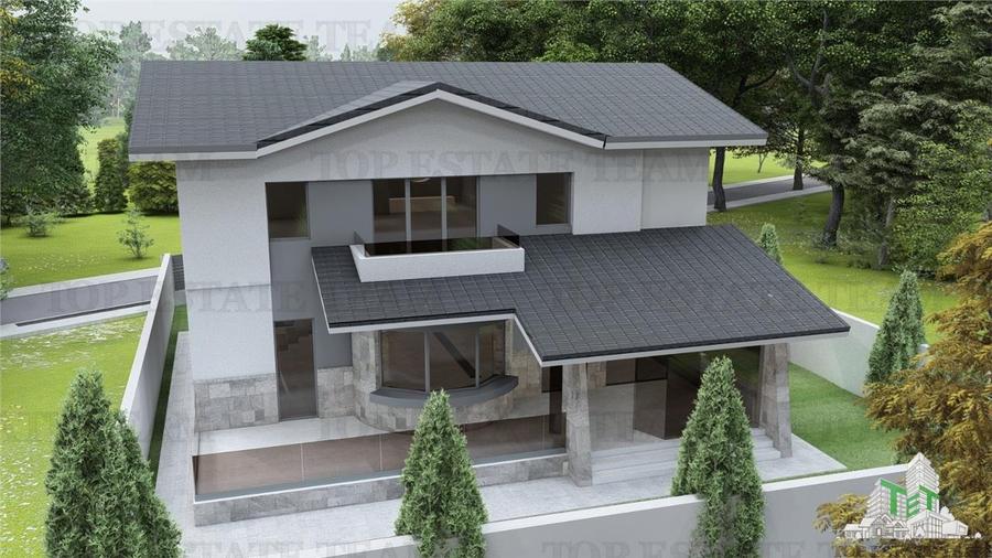 Vila superba in lucru, in zona exclusivista ROSU-DUDU-PADURE, 580 mp teren, 271 - 3