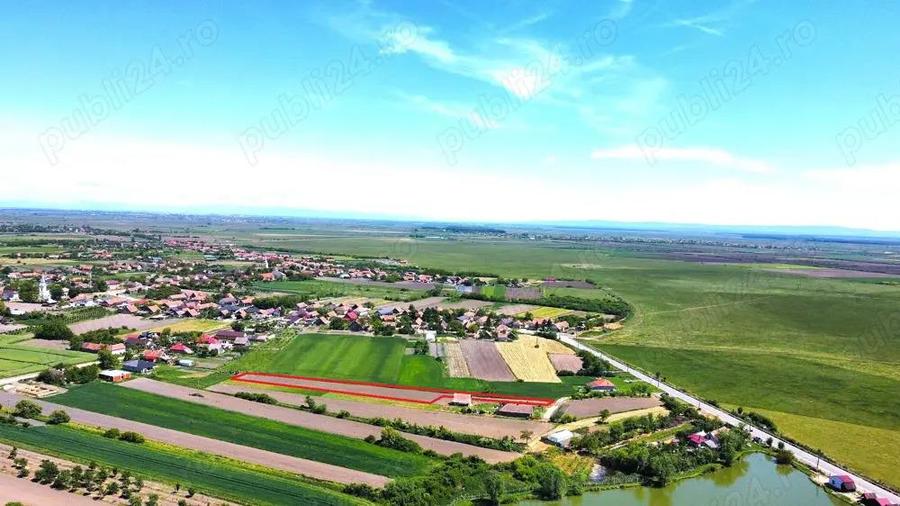 Teren intravilan 2.500 mp in Boghis | Ideal pentru casa sau pensiune | langa balta de pescuit - 2