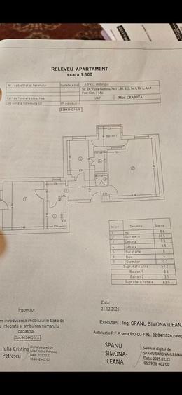 Apartament cu 2 camere decomandat în 1 Mai