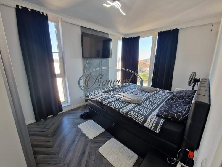 Apartament cu 3 camere semidecomandat, mobilat în Apahida