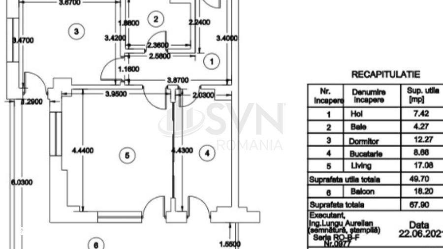 2 camere cu view superb terasa 18 mp Roka Residence - 7