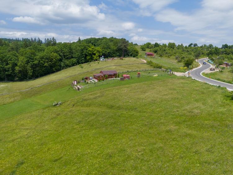 Teren cu potențial turistic în Vulcan BV– vedere panoramică - 15