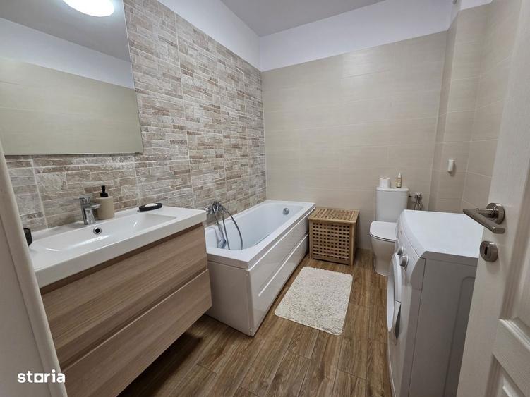 Apartament cu 2 camere semidecomandat, mobilat în Dobroești
