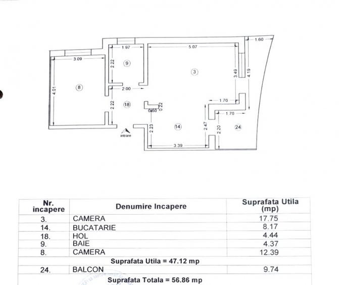 Apartament decomandat la doar cativa pasi de plaja - 8