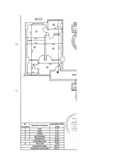 Vand apartament Fiald Bacau, Str. Tazlaului - 5