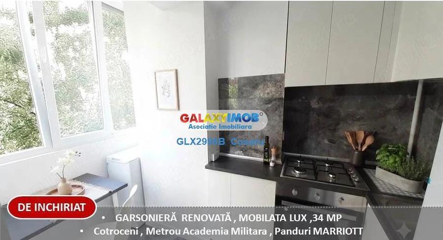 Garsonieră semidecomandată, mobilată în Rahova