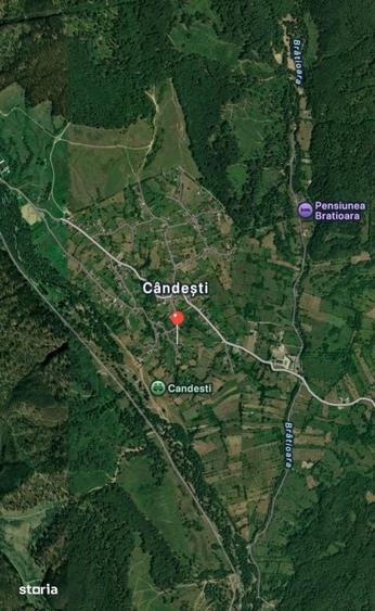 Casă cu 2 camere cu Teren 6605 Mp în Albești