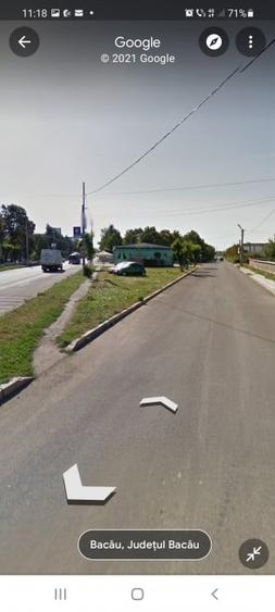 Teren construcție, în Calea Moinești