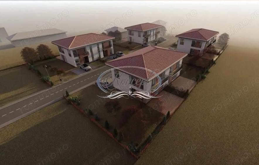 Duplex in ansamblu rezidential inchis, Chinteni - 3