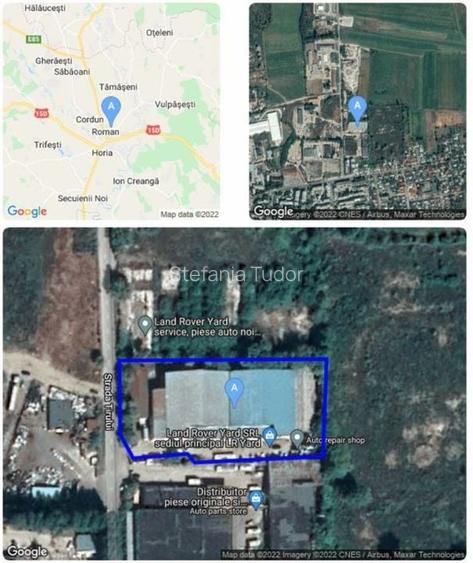 VANZARE Proprietate Industriala – Str. Tirului, Roman, Jud. Neamț