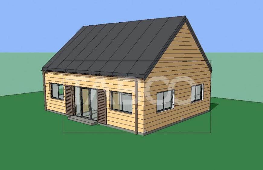 Teren extravilan de vanzare 4496 mp constructie cabana Guste - 2