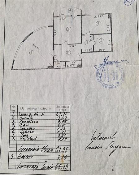 vanzare apartament 2 camere | Rond Piata Alba Iulia | 65mp utili | bloc 1990 | e - 6