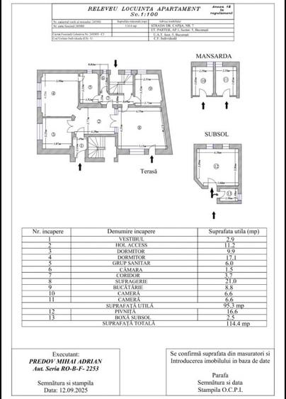 COTROCENI  - APARTAMENT IN VILA INTERBELICA, 100m de PALATUL COTROCENI - 9