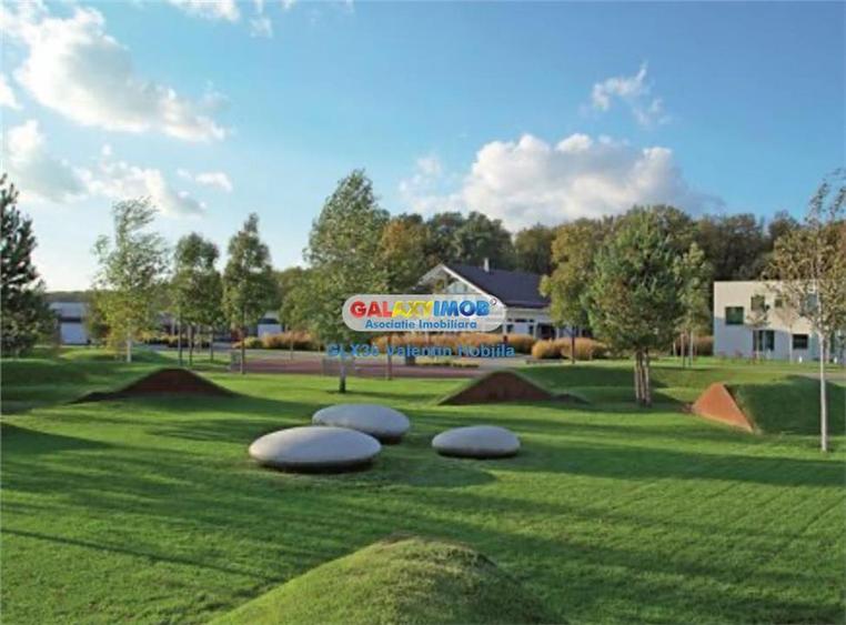 Vanzare teren 1290 mp cu proiect Balotesti Dumbrava Vlasiei padure - 1