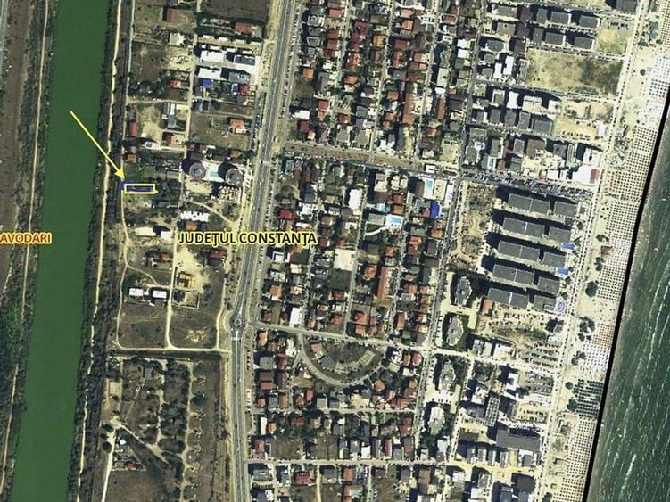 Investiție &icirc;n Viitorul Tău:Teren de Vis &icirc;n Mamaia Nord Năvodari Vedere către apa - 9