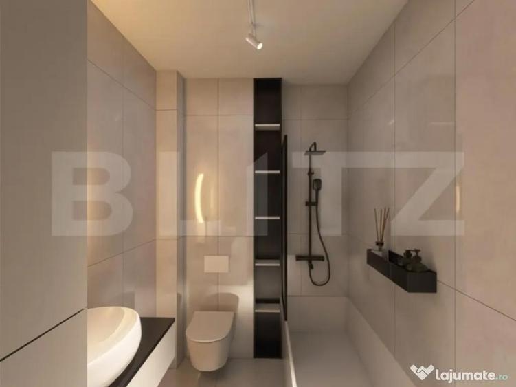 Apartament nou modern, 2 camere, centrala pe gaz si panouri - 5