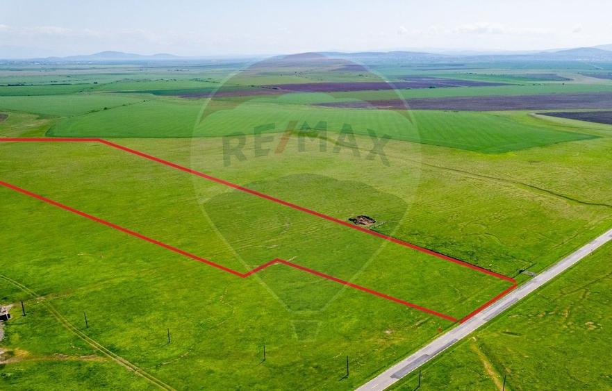 5 hectare teren agricol cu front la șosea, zona Sântana - 1
